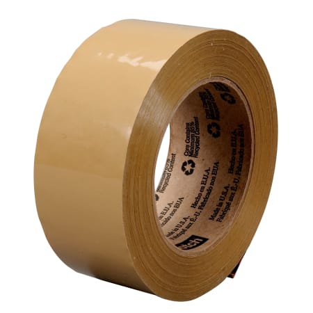 The image shown is representative of the product family and may not specifically be the individual item.  Scotch® Box Sealing Tape 371 is an industrial grade packing tape that securely closes a wide variety of medium weight box materials, including rec…