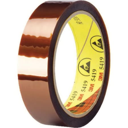 Heat Resistant Black Thermal Tape ESD Low Static Polyimide Film