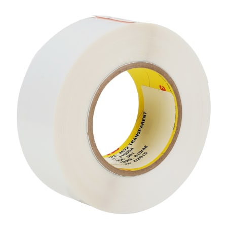 The image shown is representative of the product family and may not specifically be the individual item.  3M™ Polyurethane Protective Tape 8672 is an 8 mil, leading edge erosion protection tape comprised of a tough polyurethane backing and an acrylic a…