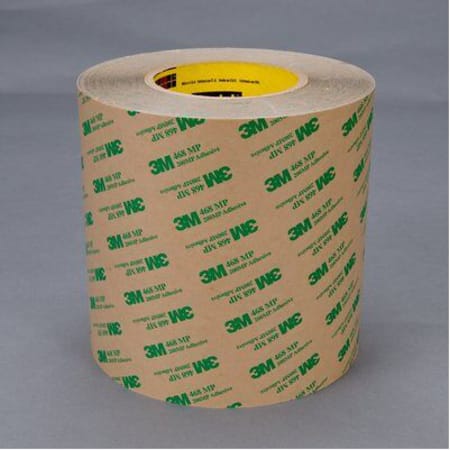 The image shown is representative of the product family and may not specifically be the individual item.  3M™ Adhesive Transfer Tape 468MP offers outstanding adhesion on metal and high surface energy plastics. 3M™ High Performance Acrylic Adhesive 200M…