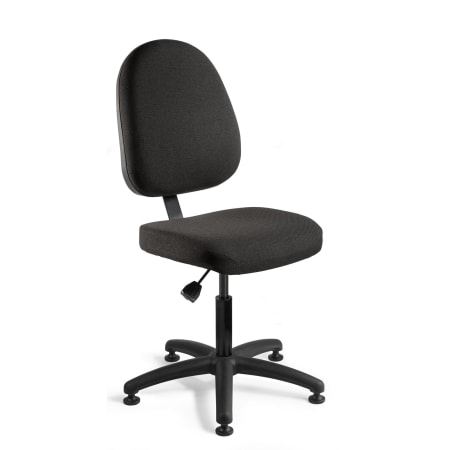 Bevco Integra Large Back Fabric Chair 25 35 Inch Seat Height Hard Floor Casters Non Tilt EIS