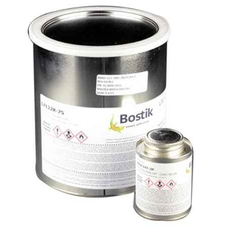 The image shown is representative of the product family and may not specifically be the individual item.  Bostik 7132-R Solvent Based Adhesive. - Bostik 7132-R Series Solvent Based Adhesive, Container Size: 54 gal, Container Type: Drum, Form: Liquid, A…