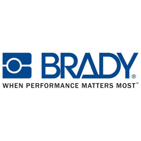 The image shown is representative of the product family and may not specifically be the individual item.  Brady Warning Label. - Brady Warning Label, Legend: No Thermostat.