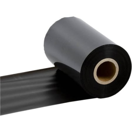 The image shown is representative of the product family and may not specifically be the individual item.  Brady Single Color Printer Ribbon. - Brady Single Color Printer Ribbon, Width: 4.33 Inch, Length: 984 ft, Color: Black, Formulation: Wax/Resin, Co…