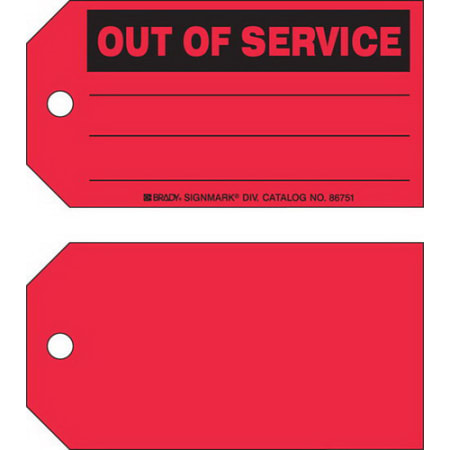 The image shown is representative of the product family and may not specifically be the individual item.  Production status tags help to monitor and control production and equipment maintenance. They are constructed of durable cardstock with chamfered …