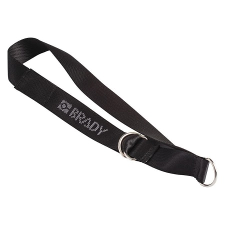 The image shown is representative of the product family and may not specifically be the individual item.  Brady BMP-STRAP-1 Carrying Strap used for improved printer support and grip, hardware on strap is designed for easy hanging and storage, offers im…