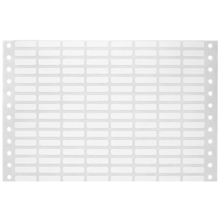The image shown is representative of the product family and may not specifically be the individual item.  The Brady's Datab dot matrix printer 8 row label, 8 lines per inch comes in a variety of shapes and sizes to accommodate many situations. One of t…
