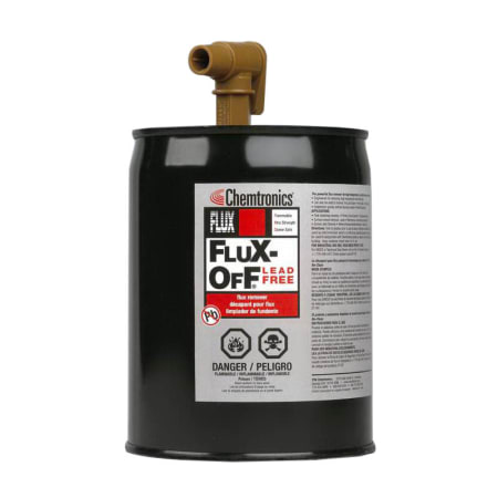 The image shown is representative of the product family and may not specifically be the individual item.  Flux-Off lead-free flux remover is an extra strength solvent that removes heavy and encrusted flux deposits. This high pressure aerosol or bulk li…