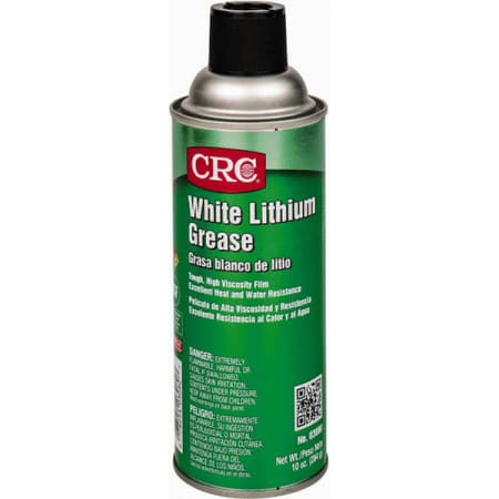 CRC 03080 Lithium Grease, 16 oz Aerosol Can, Off-White | Midpoint Bearing