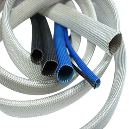 Expandable Braided Sleeving, Braided Fiberglass Sleeving, Fiberglass  Sleeving, Tubing Materials