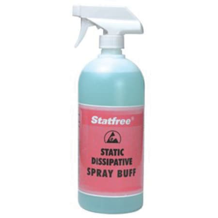 The image shown is representative of the product family and may not specifically be the individual item.  Statfree Dissipative Spray Buff is a ready-to-use product specifically designed to use with floors treated with Statfree Dissipative Floor Finish.…