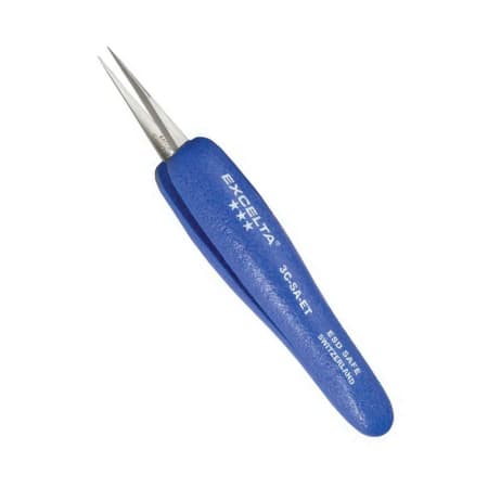 Excelta Precision Tweezers with Very Fine Points Precision Tweezers;  Precision