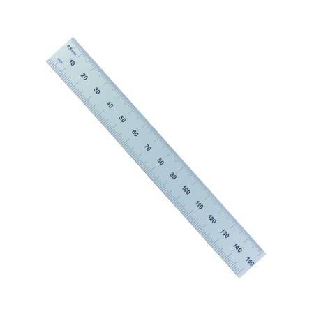 General Tools 1216 Flexible Ruler, 15/32 x 12, Polished Stainless Steel