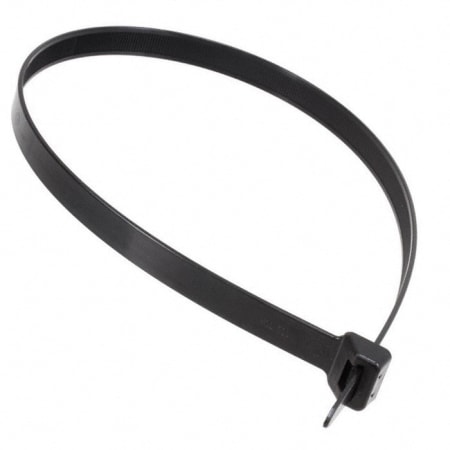 The image shown is representative of the product family and may not specifically be the individual item.  High impact, heat and UV stabilized heavy duty cable ties contain an impact modifier allowing greater flexibility and greater resistance to vibrat…