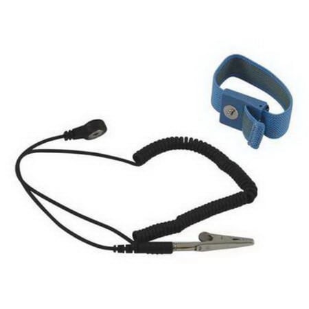 The image shown is representative of the product family and may not specifically be the individual item.  Quick Ship Personal Grounding Kit is a ground block, wrist strap and ground cord. Attaches to user and is connected to ESD grounding lug on worksu…