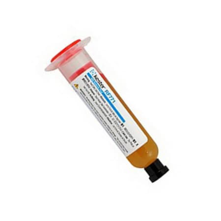 The image shown is representative of the product family and may not specifically be the individual item.  The Kester RF771 is a medium-viscosity, water soluble flux designed for electronic component rework and repair applications. RF771 has a gel-like …