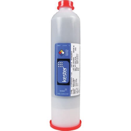 The image shown is representative of the product family and may not specifically be the individual item.  The Kester HM531 is a halide-free, organic acid, water soluble solder paste that provides users with the highest level of consistency and performa…