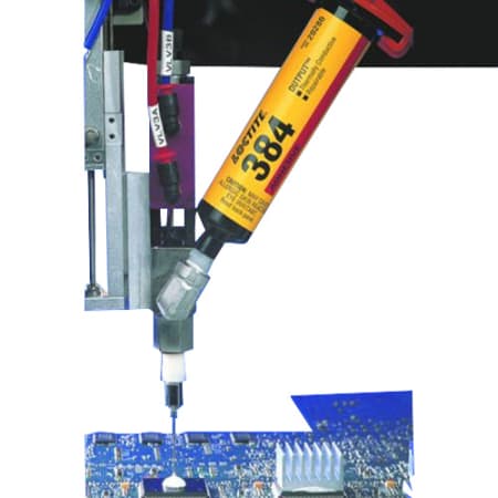 The image shown is representative of the product family and may not specifically be the individual item.  Loctite 384 Thermal Adhesive. - Loctite 384 Thermal Adhesive.