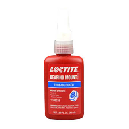 The image shown is representative of the product family and may not specifically be the individual item.  Loctite Letter Grade B (085) medium strength threadlocker is used to lock and seal fine threaded nuts, bolts and studs in a wide variety of applic…