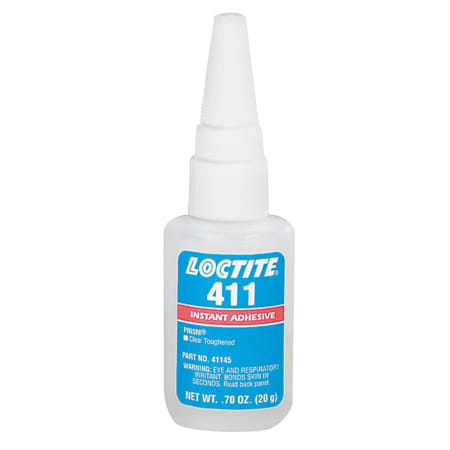 Loctite 411 High Viscosity Toughened Cyanoacrylate