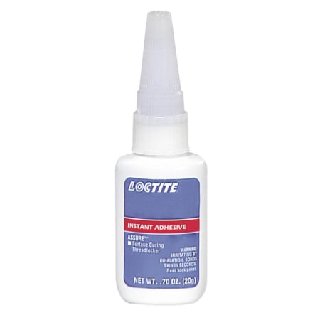 The image shown is representative of the product family and may not specifically be the individual item.  Loctite 493 Super Bonder instant adhesive is a general purpose adhesive and is particularly suited to bonding of metal substrates. - Loctite 493 S…