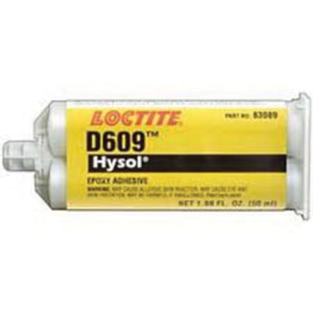 The image shown is representative of the product family and may not specifically be the individual item.  Loctite EA D609 is an exceptional epoxy formulation recommended for lower temperature or wet industrial bonding applications where fast curing is …