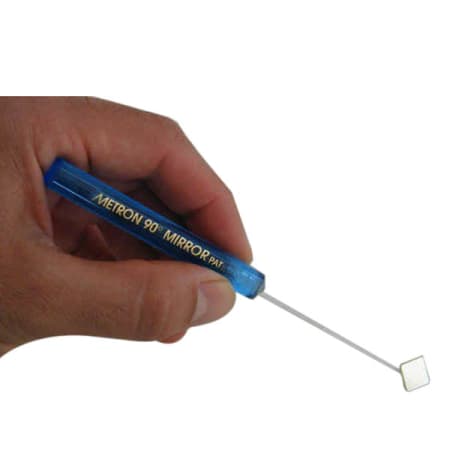 The image shown is representative of the product family and may not specifically be the individual item.  Metron MiniMirrors can be designed to fit into extremely tiny spaces (1/4 Inch diameter and smaller) and be as thin as two human hairs. For the ul…