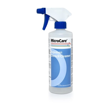 The image shown is representative of the product family and may not specifically be the individual item.  The Aqueous Stencil Cleaner is a versatile, water-based cleaner that removes all types of raw solder pastes — including lead-free materials — plus…