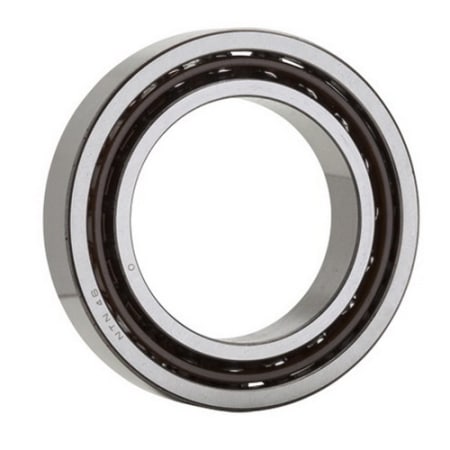 The image shown is representative of the product family and may not specifically be the individual item.  NTN 7300 Series Single Row Round Bore Open Angular Contact Ball Bearing, Machined Brass Cage, 40 °Contact Angle. - NTN 7300 Single Row Angular Con…