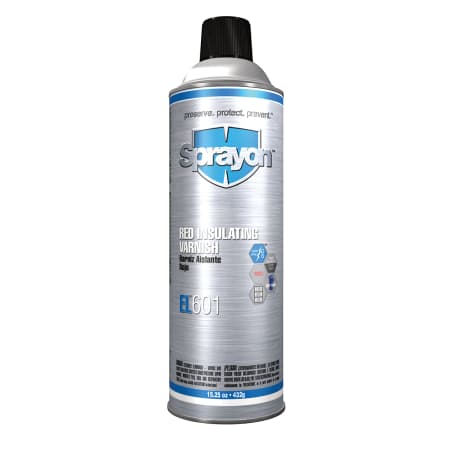 The image shown is representative of the product family and may not specifically be the individual item.  Sprayon SC0601000, EL601 Red Insulating Varnish is an insulating spray for general coating, impregnating and insulating electrical and electronic …