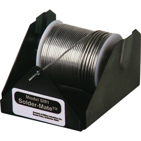 The image shown is representative of the product family and may not specifically be the individual item.  The Weller SM1 is a Solder-Mate solder dispenser holds 1 lb solder spool. The durable dispenser eliminates user downtime and increases productivit…