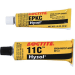 The image shown is representative of the product family and may not specifically be the individual item.  Henkel Loctite Hysol 11C is a two-component general purpose epoxy adhesive and sealant that bonds, seals and repairs a wide variety of materials i…