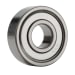 NTN 6210LLB01 Single Row Deep Groove Radial Ball Bearing, 50 mm Bore x 90 mm OD x 20 mm W, Double Seal, Pressed Steel Cage
