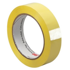 3M 1318 Polyester Film Tape, 1 x 72 yd x 2.5 Mil, Black