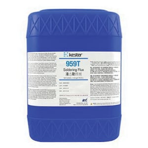 Kester 959T No-Clean Soldering Flux, 1 gal Bottle, Light Kester 959T No-Clean Soldering Flux, 1 gal Bottle, Light