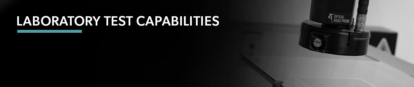 LABORATORY TEST CAPABILITIES