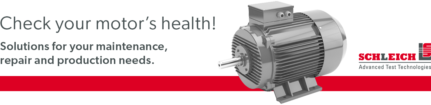 Check your motor's health! Solutions for your maintenance, repair and production needs.
