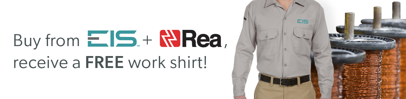 Buy from EIS + Rea, receive a FREE work shirt!