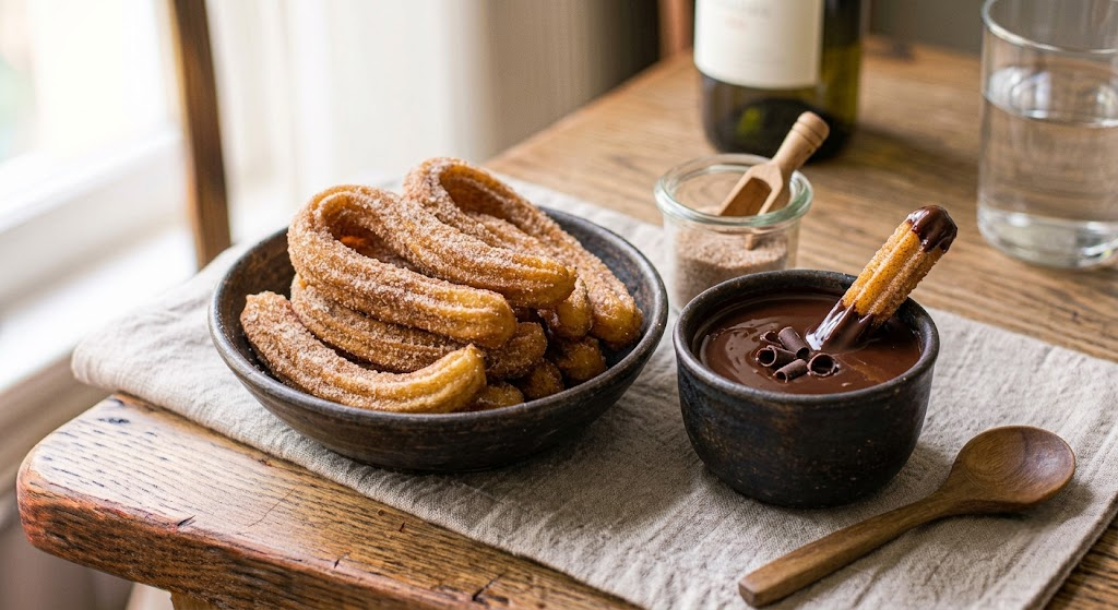 Churros con Chocolate