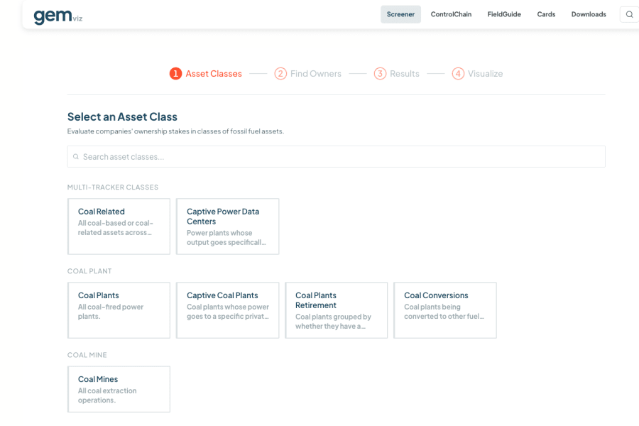 Global Energy Ownership Tracker screenshot 3