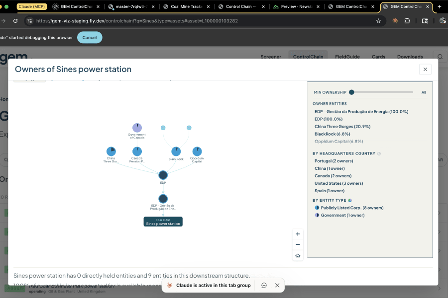 Global Energy Ownership Tracker screenshot 4