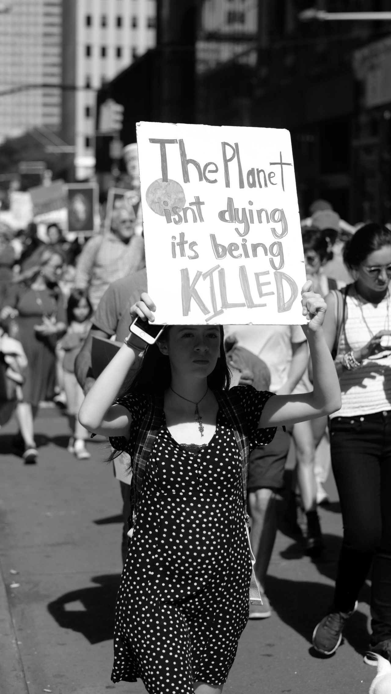 “The planet isn’t dying it’s being killed”