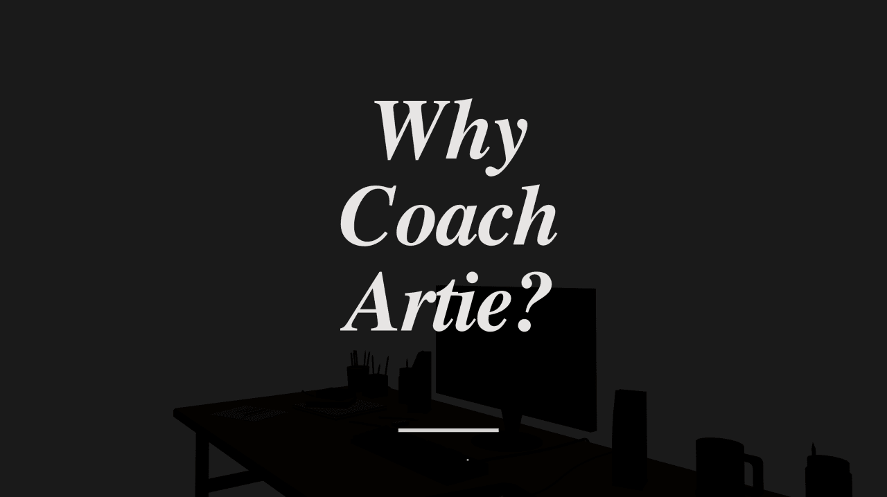 Coach Artie interface