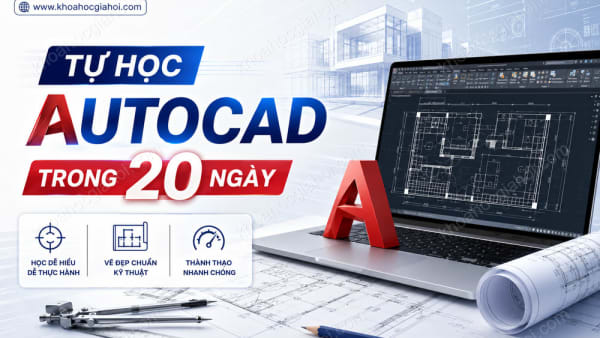 Khóa Học Tự Học Autocad Trong 20 Ngày