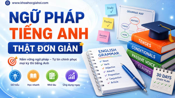 Khóa Học Ngữ Pháp Tiếng Anh Thật Đơn Giản