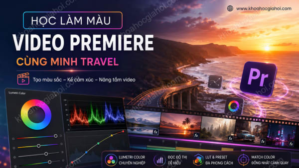 Học Làm Màu Video Premiere Cùng Minh Travel