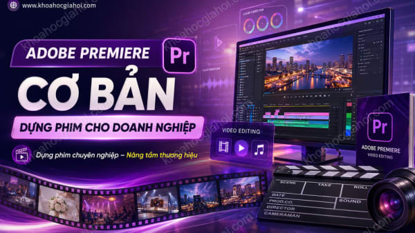 Khoá Học Adobe Premiere Cơ Bản – Dựng Phim Cho Doanh Nghiệp
