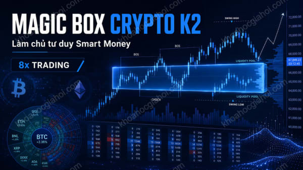 Khóa Học Magic Box Crypto K2 – Phương Pháp Giao Dịch Đỉnh Cao Từ 8x Trading