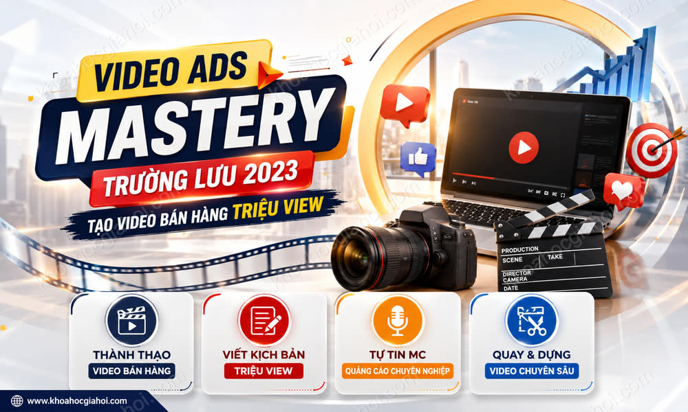 Khóa Học Video Ads Mastery Trường Lưu 2023