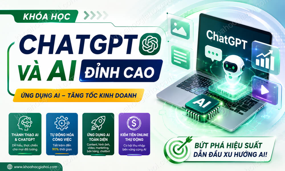 Khóa Học ChatGPT Và AI Đỉnh Cao
